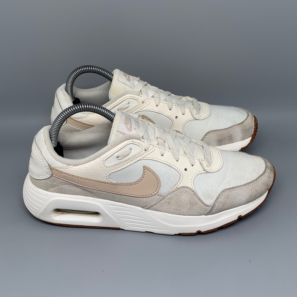 Nike Air Max SC Sail Gum Brown Cream Running‎ Shoes CW4554-118 Women’s Sz 8